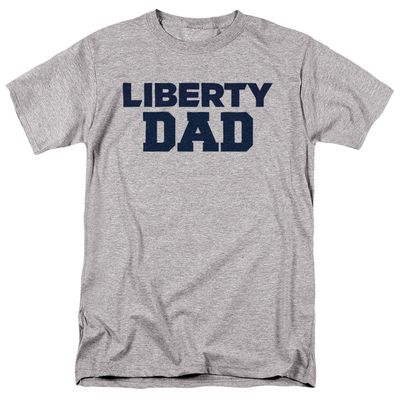 Liberty University Official Dad Unisex Adult T Shirt, Athletic Heather, Large
