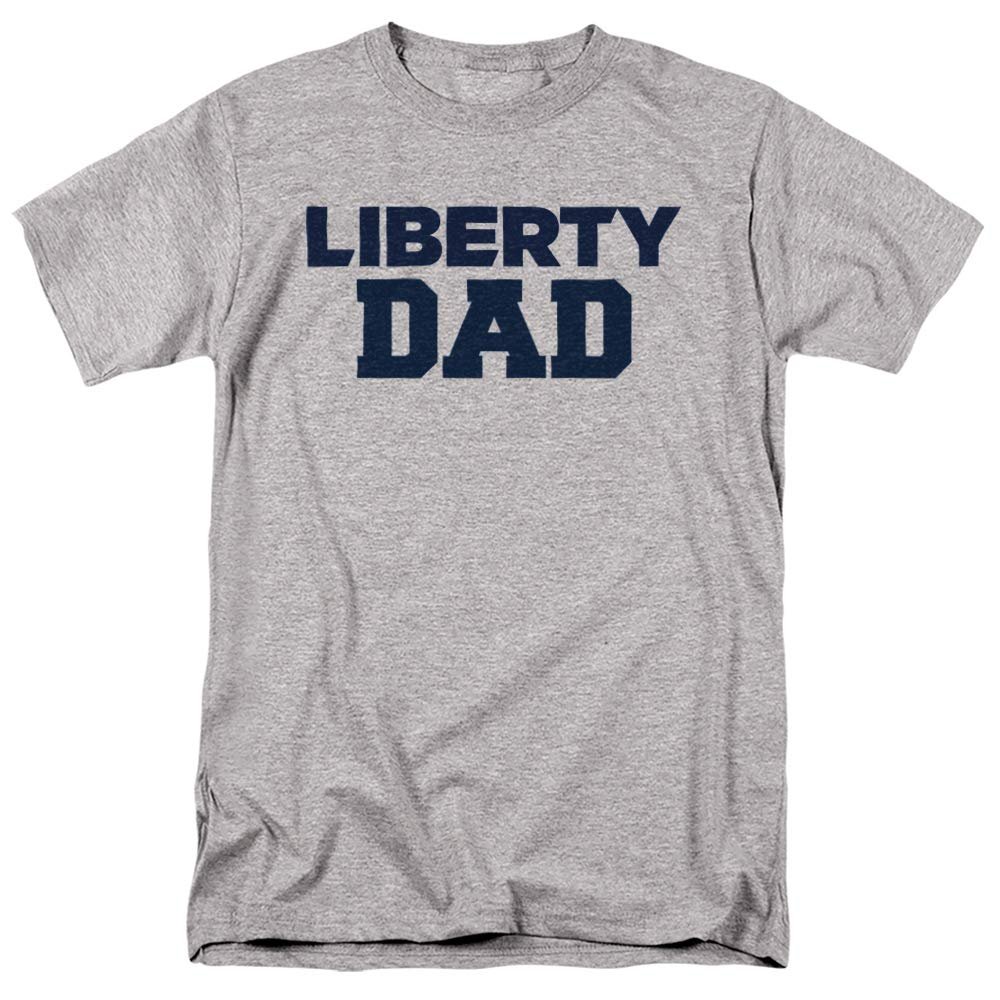 Liberty University Official Dad Unisex Adult T Shirt, Athletic Heather, Large