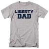 Liberty University Official Dad Unisex Adult T Shirt, Athletic Heather, Large view 1