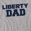 Liberty University Official Dad Unisex Adult T Shirt, Athletic Heather, Large view 2