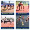 LZMZMQ Portable Starting Blocks Athletics, 6 Angles Adjustable Track & Field Starters, Aluminum Campus Games Sprinting Pedals, for Plastic Runway Cinder Track (Color : 64cm(25.2in) Long) view 3