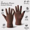 Brook + Bay Women's Cold Weather Gloves - Touchscreen Fleece Gloves for Texting view 4