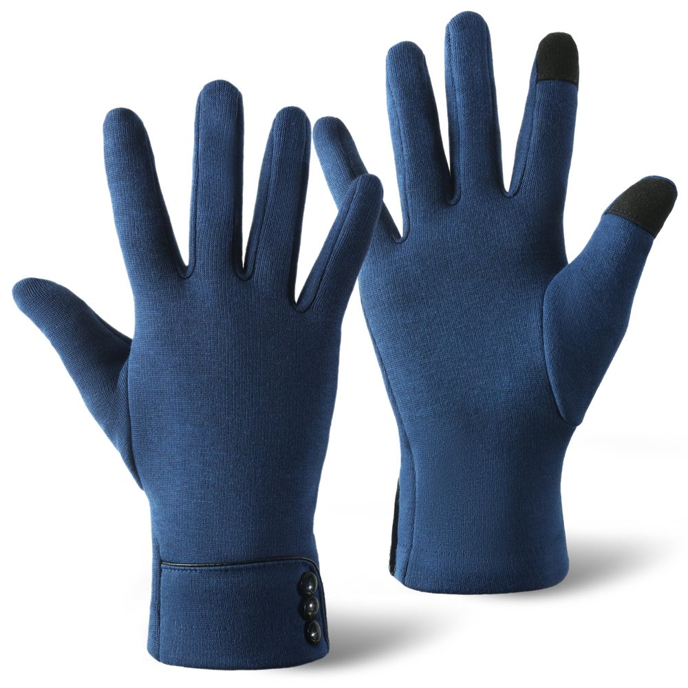 Brook + Bay Women's Gloves for Cold Weather - Touchscreen, Fleece Thermal Winter Gloves for Driving & Texting