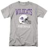 Abilene Christian University Official Football Helmet Unisex Adult T Shirt, Athletic Heather, 4X-Large view 1