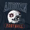Auburn University Official Football Helmet Unisex Adult T Shirt, Navy, 3X-Large view 2