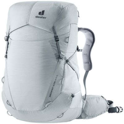 Deuter Women's Aircontact Ultra 45 + 5L SL Lightweight Trekking & Thru-Hiker Backpack for Backpacking & Long-Distance Hiking & Travel - Tin-Shale