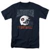 Auburn University Official Football Helmet Unisex Adult T Shirt, Navy, 4X-Large view 1