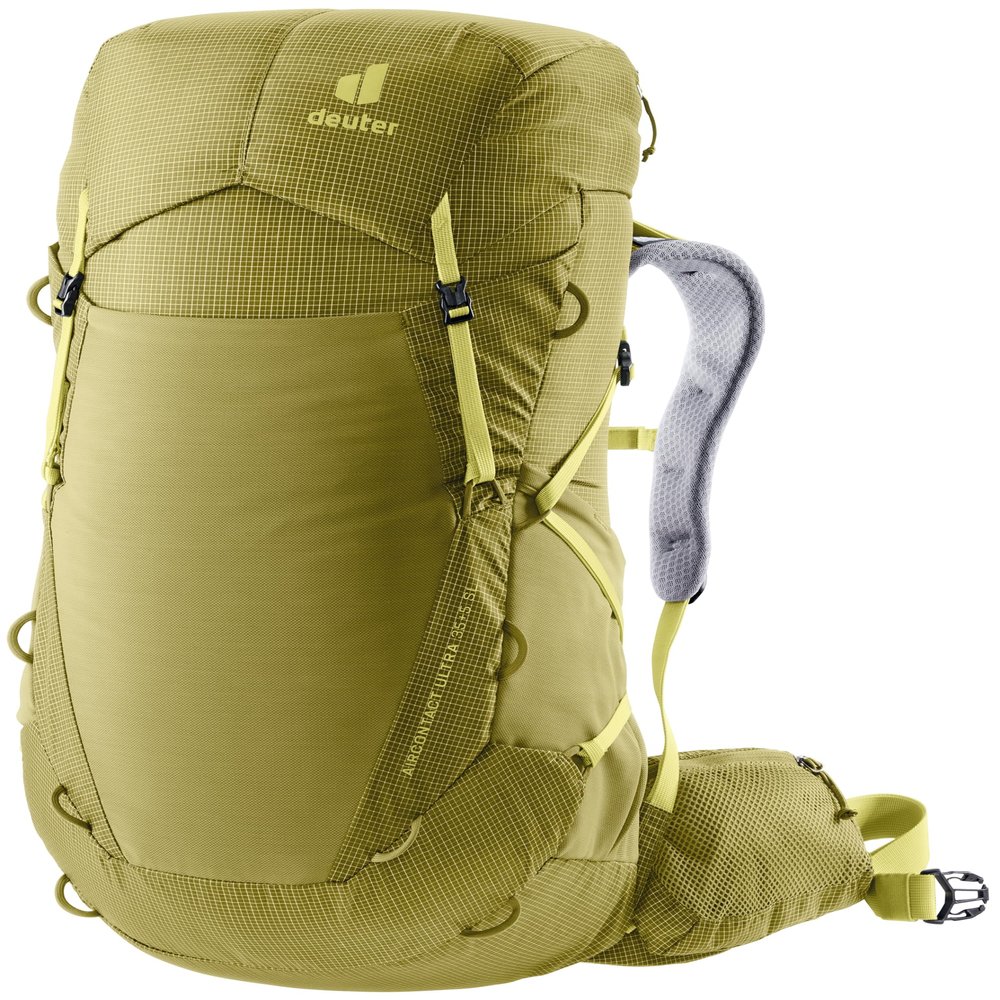 Deuter Aircontact Ultra 35 + 5L SL Lightweight Trekking & Thru-Hiker Womens Fit Backpack for Backpacking & Long-Distance Hiking & Travel - Linden-Sprout