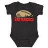 San Francisco Skyline Kid's Bodysuit for Football Fans (Black, 24M) view 1