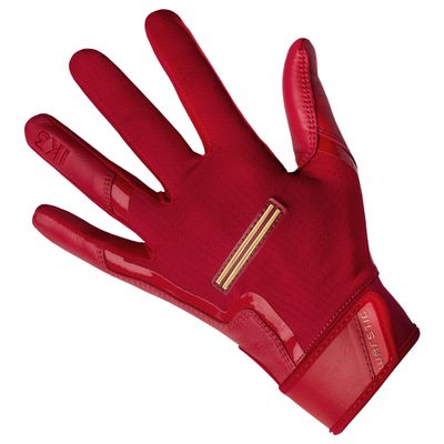 WARSTIC 2024 IK3 PRO Adult & Youth Batting Gloves (Red, XL)
