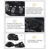 ACEXIER Fast Tactical Helmet Airsoft Paintball Protective Helmet Full Face Mask Goggles Outdoor Sports Hunting CS Game (ACU) view 3