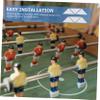 HAKIDZEL 4pcs Foosball Table Pad Corner Protectors Foosball Game Table Accessories Plastic Soccer Guards view 2