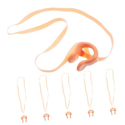 CORHAD Silicone Swimming Nose Clip with Elastic Band Nose Protection for Swimmers Adult Children Ear Plugs