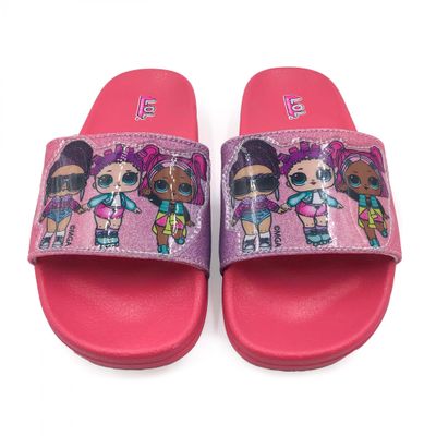 Ground Up International LOL Surprise Dolls Fashonista Girl's Slide Sandals (XLarge, us_footwear_size_system, big_kid, alpha, medium, x_l)