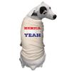 Merica FCK Yeah - USA Patriotic Dog Shirt (Natural, X-Large) view 2