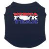 Merica FCK Yeah - USA Patriotic Dog Shirt (Navy, Small) view 1