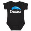 Carolina Skyline Kid's Bodysuit for Football Fans (Black, 12M)