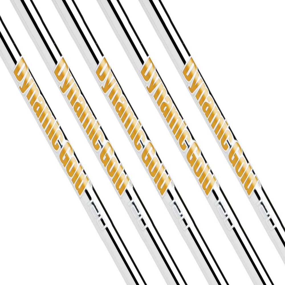 True Temper Dynamic Gold 120 Iron Shafts 3-PW, Set of 8 Shafts - .355 Taper Tip (Choose Flex) (Flex: R300 Regular)