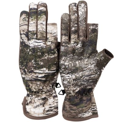 Huntworth Men's Ames Light Weight Soft Shell Glove with  Fingers (Tarnen), Large