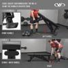 Valor Fitness Heavy Duty Weight Bench  3" Frame - 6-Gauge Steel with Extra Support Arm, 7 Adjustable Positions, Stores Upright, 1200 lb Max Weight - Strength Training view 4