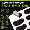 GB Eyeblack Sticker Sports Athletic Eyeblack Stickers for Men Women 15 Pairs Stars and Stripes view 3