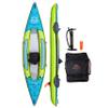 HO Sports Beacon Inflatable Kayak with Hand Pump, Adjustable Paddle & Carry Bag - Ergonomic High-Back Seat with Storage Holder & Built-in Fishing Rod Holder - 450 lbs Max Weight Capacity view 4