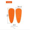 BSOS Orthopedic 3D CE Level 2 Hip Protector Pads, Coccyx Pad, Racing MotorCycle BMX, Elderly Prone to Falls (Orange, 4 Pieces) view 2