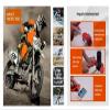 BSOS Orthopedic 3D CE Level 2 Hip Protector Pads, Coccyx Pad, Racing MotorCycle BMX, Elderly Prone to Falls (Orange, 4 Pieces) view 4