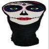 Day of The Dead Embroidered Driver Headcover by ReadyGOLF view 1