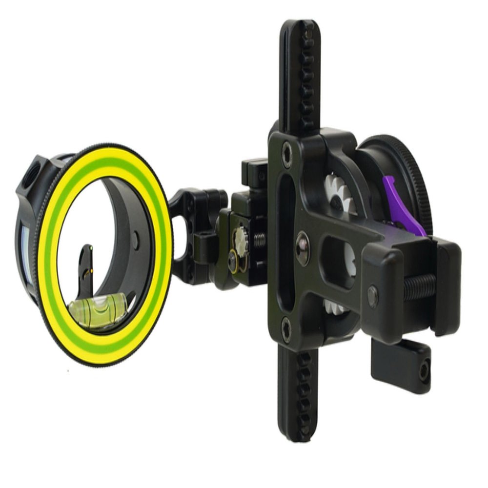 Spot Hogg Fast Eddie PM | Double Pin Bow Sight | Right/Left Handed | Pin Size .01/.019 | Made in The USA (Right Handed, .01 Pin Diameter)