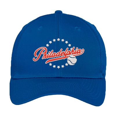 Philadelphia Baseball Vintage Fan Hat (Royal Hat)