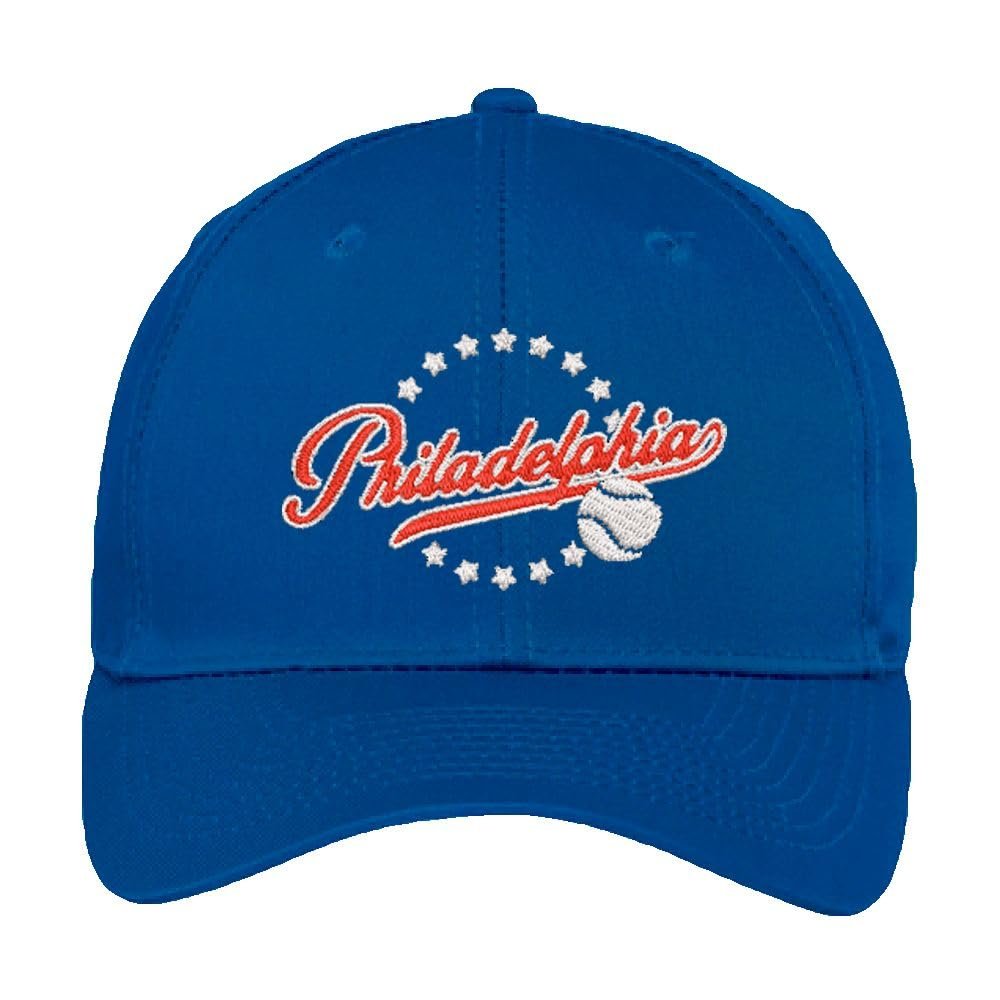 Philadelphia Baseball Vintage Fan Hat (Royal Hat)