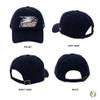 Desert Cactus Georgia Southern University Baseball Hat GSU Eagles Brimmed Embroidered Cap Adjustable Cloth Strap Adult (Style A) Blue view 3
