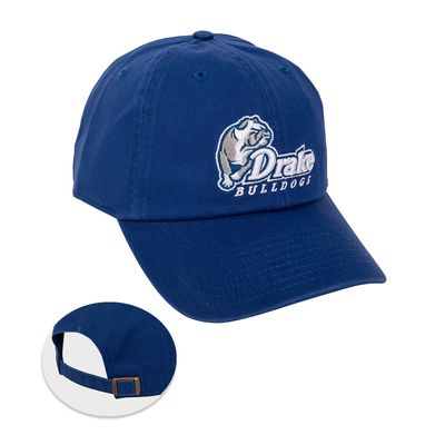 Desert Cactus Drake University Baseball Hat Bulldogs Brimmed Embroidered Hats Cap Adjustable Cloth Strap Adult (Style A) Blue