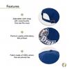 Desert Cactus Drake University Baseball Hat Bulldogs Brimmed Embroidered Hats Cap Adjustable Cloth Strap Adult (Style A) Blue view 4