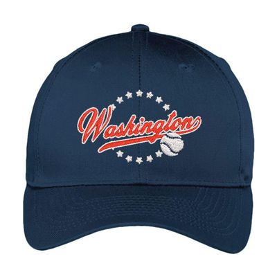 Washington Baseball Vintage Fan Hat (Navy Hat)