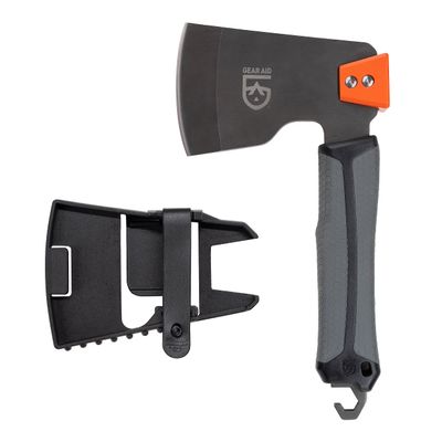 GEAR AID Balta Camp Hatchet: A Versatile Fire and Campground Tool with Safety Cover, Hammer, Kindling Cutter, and Tent Stake Puller