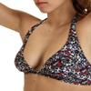 ARENA All Over Women's Halter Top Bikini Set - Fashion Two Piece Swimsuit | Women's Bathing Suit, Cute Bikini Swimsuits for Beach & Pool,Burgundy Multi view 3