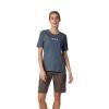 Fox Racing Women's Ranger Short Sleeve Mountain Bike Jersey, Graphite Wordmark, X-Large view 1