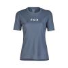 Fox Racing Women's Ranger Short Sleeve Mountain Bike Jersey, Graphite Wordmark, X-Large view 3