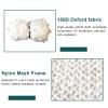 ACHZYFT White Camouflage Net,Camouflage Netting,Camouflage Net Bulk Roll,Lightweight Camo Net for Decorations, Hunting, Camping, Shooting, Car Cover, Sunshade(5x5m/5x6m/5x7m/5x10m)(Size:5mX6m) view 2