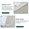 ACHZYFT White Camouflage Net,Camouflage Netting,Camouflage Net Bulk Roll,Lightweight Camo Net for Decorations, Hunting, Camping, Shooting, Car Cover, Sunshade(5x5m/5x6m/5x7m/5x10m)(Size:5mX6m) view 3