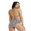ARENA All Over Women's Halter Top Bikini Set - Fashion Two Piece Swimsuit | Women's Bathing Suit, Cute Bikini Swimsuits for Beach & Pool,Black Multi view 2