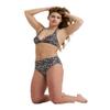 ARENA All Over Women's Halter Top Bikini Set - Fashion Two Piece Swimsuit | Women's Bathing Suit, Cute Bikini Swimsuits for Beach & Pool,Burgundy Multi view 2