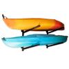 StoreYourBoard G-Kayak Wall Rack  Heavy-Duty Indoor Kayak Rack for 2 Boats, Adjustable Storage Wall Mount Hanger, Space-Saving Indoor Storage for Kayak Wall Mount - Holds 200 lbs - Silver view 1