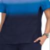 Reclaim Placement Top True Ceil/Navy Ombre view 3