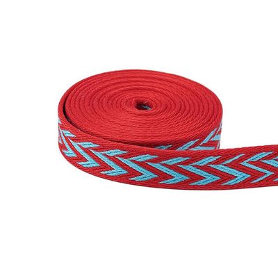 5.46Yard 25mm Cotton Webbing,Thick Colored Woven Flat Webbing for Slippers Webbing,Cotton Belt,Clothing and Luggage Webbing