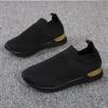 Women's Orthopedic Breathable Sneakers, Non-Slip Mesh Casual Fashion Tennis Running Sneakers 2023 New Walking Shoes with Arch Support, Premium Fashion Sneaker Comfortable Walking Shoes (Black #6, 8) view 3