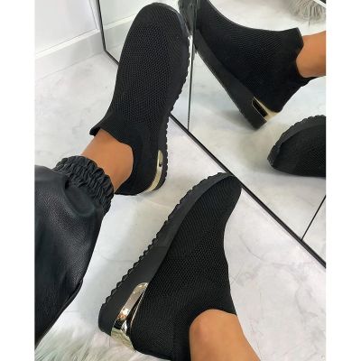 Women's Orthopedic Breathable Sneakers, Non-Slip Mesh Casual Fashion Tennis Running Sneakers 2023 New Walking Shoes with Arch Support, Premium Fashion Sneaker Comfortable Walking Shoes (Black #3, 9)