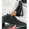 Women's Orthopedic Breathable Sneakers, Non-Slip Mesh Casual Fashion Tennis Running Sneakers 2023 New Walking Shoes with Arch Support, Premium Fashion Sneaker Comfortable Walking Shoes (Black #3, 9) view 3